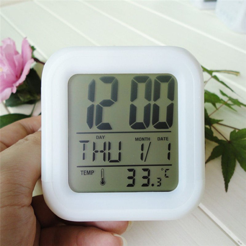 LED Cube Alarm Clock – Amaze Gadget